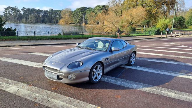 Aston martin DB7 GTA 5.9 V12 BVA Gris Tungsten Silver de 