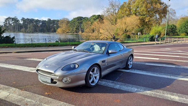 Aston martin DB7 GTA 5.9 V12 BVA Gris Tungsten Silver de 