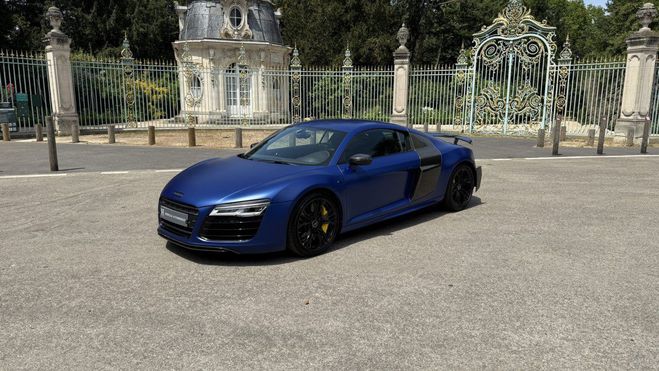 Audi R8 V10 PLUS 550 Bleu Sepang Mat de 2013