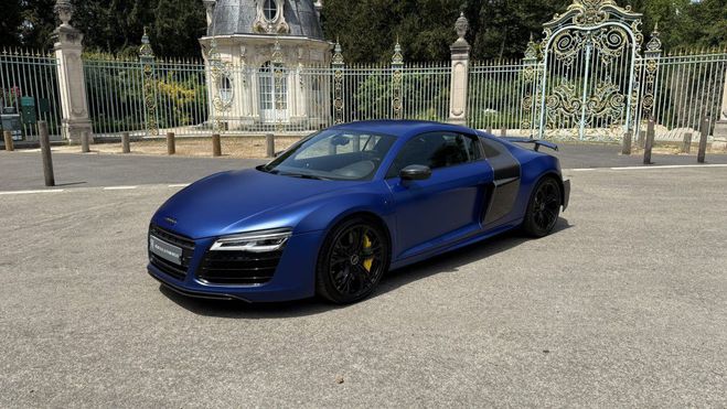 Audi R8 V10 PLUS 550 Bleu Sepang Mat de 2013
