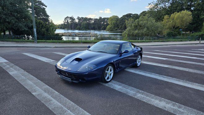 Ferrari 575 M Maranello Bleu TDF - Cuir cuoio Bleu Tour De France de 2004