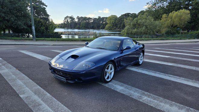Ferrari 575 M Maranello Bleu TDF - Cuir cuoio Bleu Tour De France de 2004