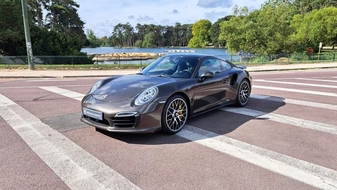 Porsche 911 991.1 Turbo S Brun Anthracite Mtallis de 2014