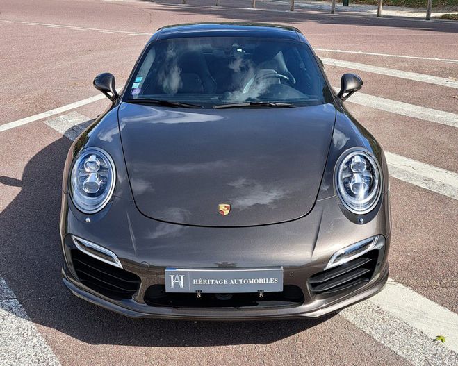 Porsche 911 991.1 Turbo S Brun Anthracite Mtallis de 2014