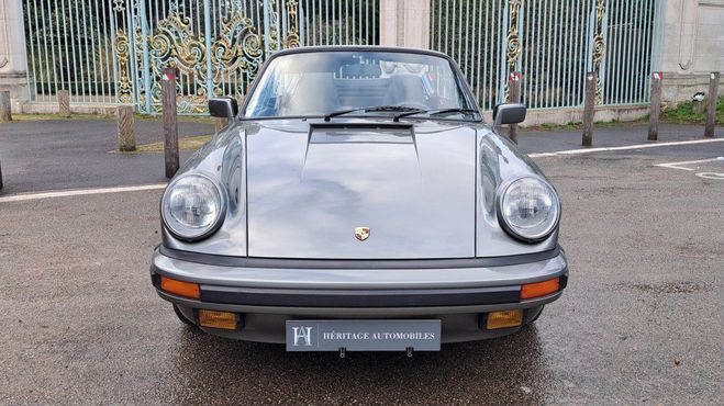 Porsche 911 3.2 G50 Cabriolet Vert Roche de 1987