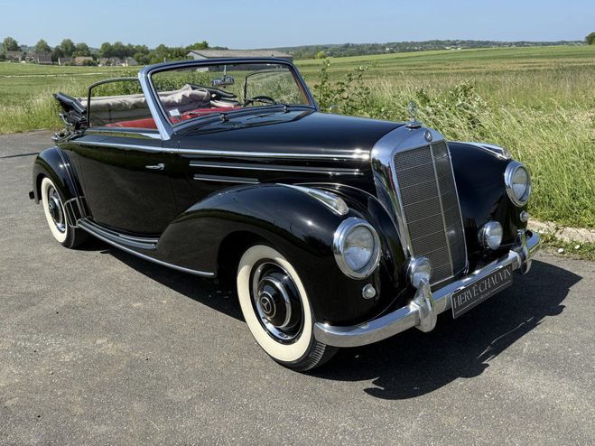 Mercedes 220 Cabriolet A 1954 Noir de 1954