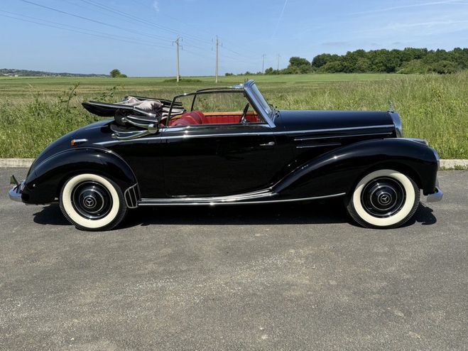 Mercedes 220 Cabriolet A 1954 Noir de 1954