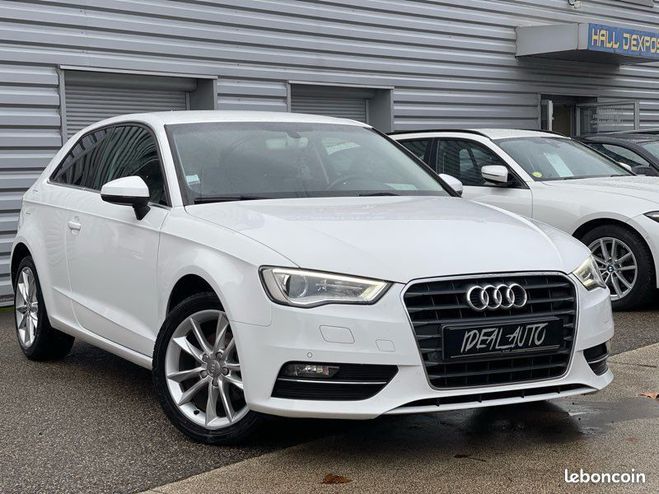 Cliquer pour voir la photo suivante Audi A3 2.0 TDI 150ch Ambition Luxe GPS LED Driv Blanc de 2016