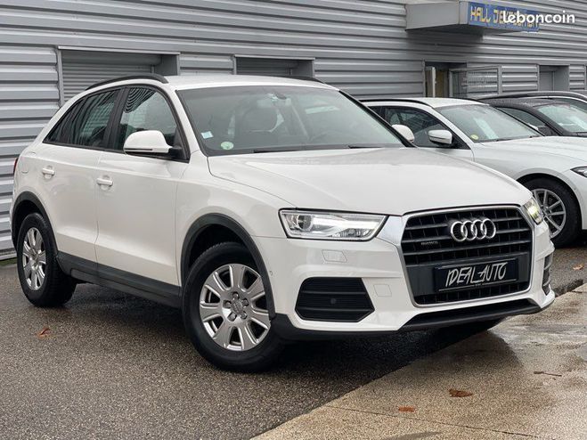 Audi Q3 (2) 2.0 TDI 150ch Ambiente Quattro S Tro Blanc de 2015
