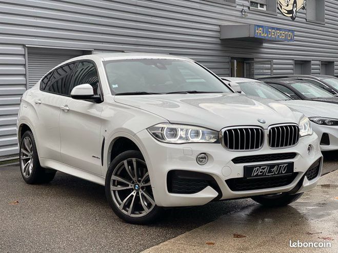 BMW X6 F16 xDrive 40dA 313ch M Sport Harman Kar Blanc de 2015