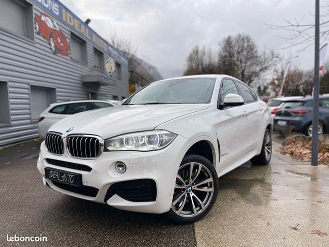 BMW X6 F16 xDrive 40dA 313ch M Sport Harman Kar Blanc de 2015