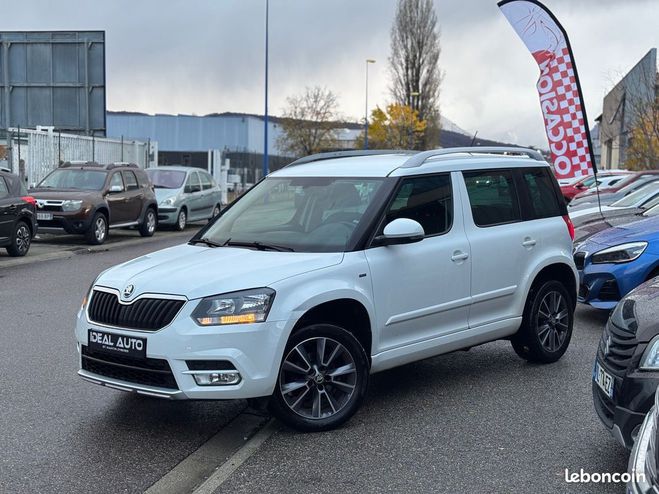 Cliquer pour voir la photo suivante Skoda Yeti (2) 1.4 TSI 125ch Drive 1ère Main Blanc de 2017