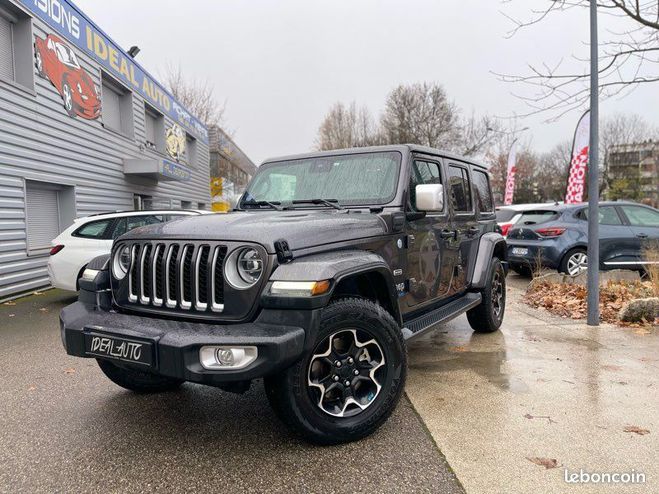 Jeep Wrangler Unlimited 2.0 T 380ch 4XE Overland Comma Gris de 2022