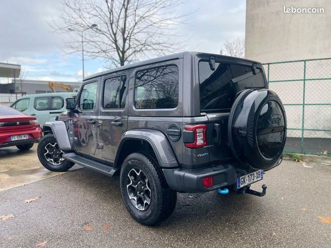 Jeep Wrangler Unlimited 2.0 T 380ch 4XE Overland Comma Gris de 2022