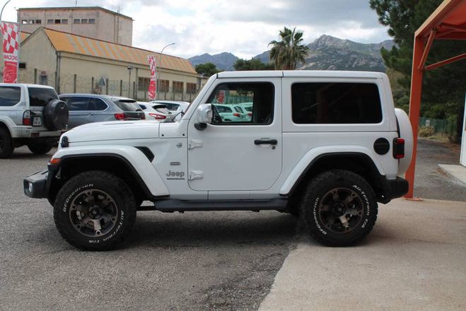 Jeep Wrangler 4X4 2.2L TD MULTIJET 200CV BVA8 OVERLAND BLANC LAQUE BRILLANTE de 2019