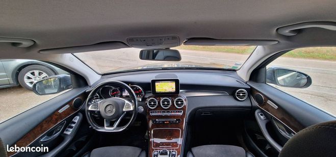 Mercedes GLC Classe 220 d 170ch Sportline 4Matic 9G-T Gris de 2017