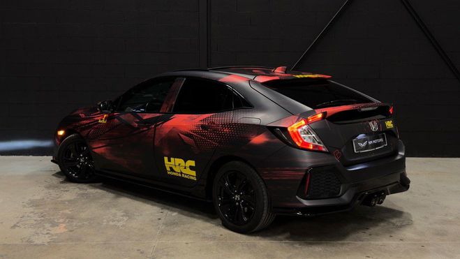 Honda Civic 5 portes 1.5 i-VTEC Turbo CVT 182 CV Spo Bleu Mtallis de 2018