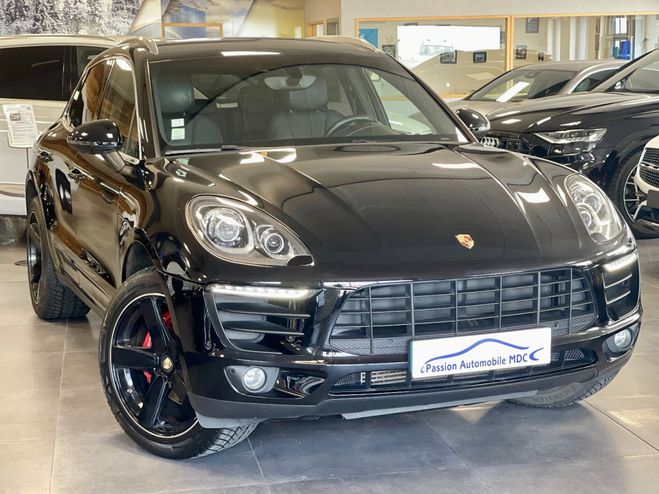 Porsche Macan 3.0 V6 S DIESEL Noir Verni de 2014