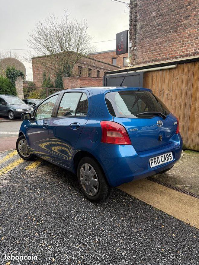 Toyota Yaris d4d Bleu de 2007