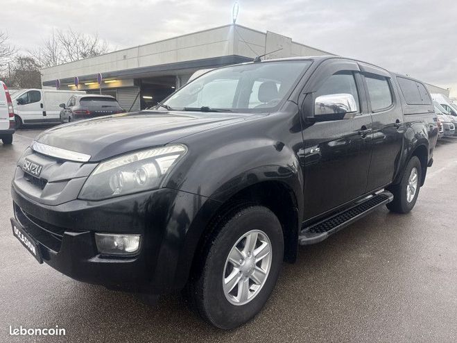 Cliquer pour voir la photo suivante Isuzu Dmax x 2.5 TD 163 CREW SATELLITE A-C 4X4 Noir de 2015