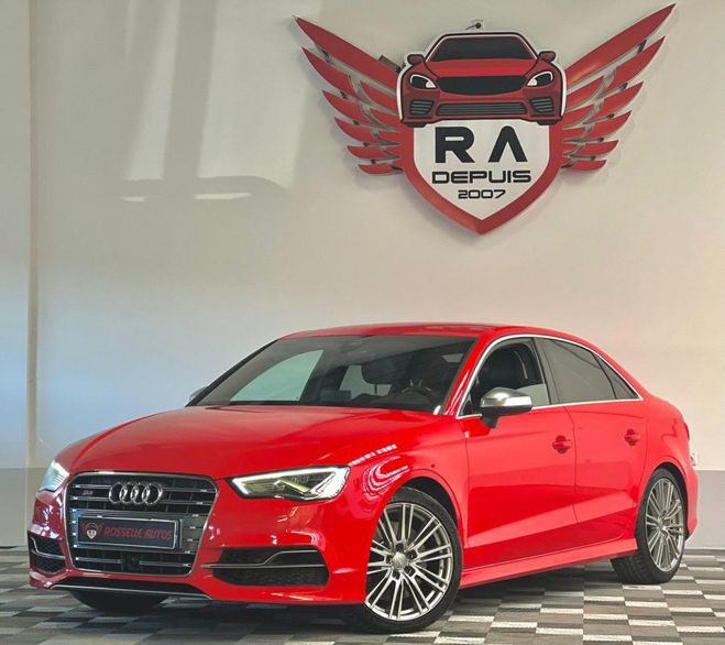 Audi S3 BERLINE 2.0 TFSI 300CH QUATTRO Rouge Mtallis de 2016