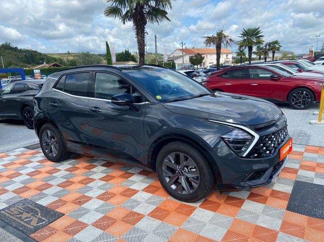 Kia Sportage 1.6 CRDI 136 MHEV DCT7 GT LINE GPS Camr Gris Fonc de 2024