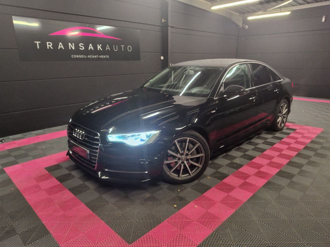 Audi A6 V6 3.0 TDI 218 S Tronic 7 Quattro Avus | Noir de 2015