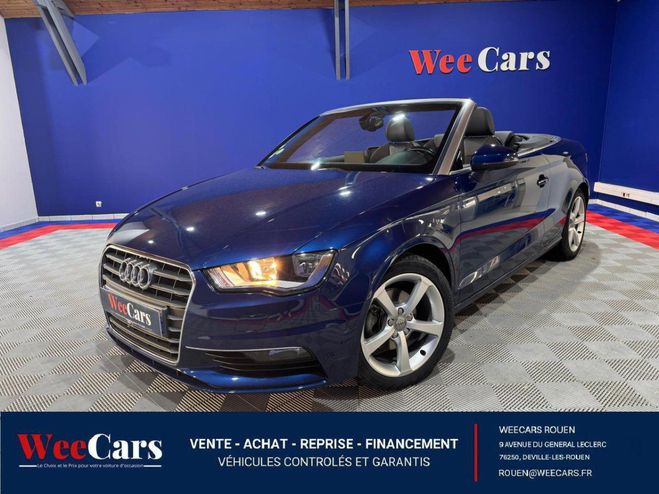Audi A3 CABRIOLET 2.0 TDI 150 Ambition BLEU CLAIR de 2015