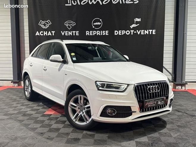 Audi Q3 2.0 TDI 140ch Ambiente Blanc de 2014