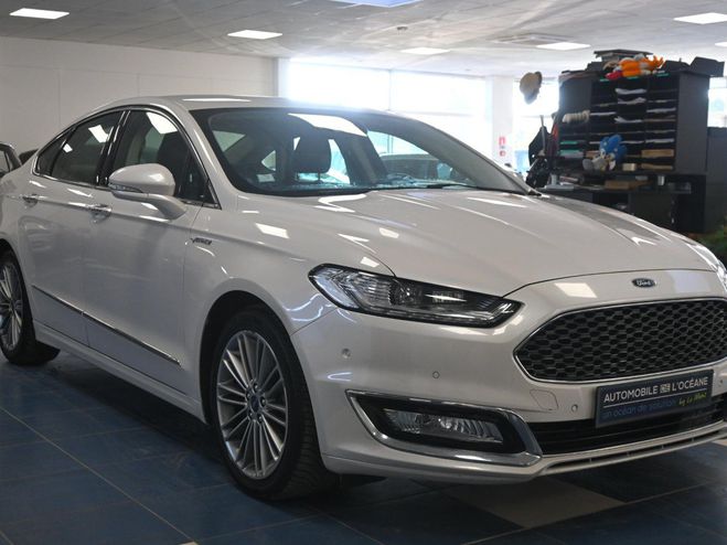 Ford Mondeo VIGNALE 2.0 Hybrid 187 BVA6 Blanc de 2018