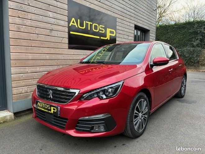 Cliquer pour voir la photo suivante Peugeot 308 ii (2) 1.5 bluehdi 130 s&s 7cv allure bu Rouge de 2021