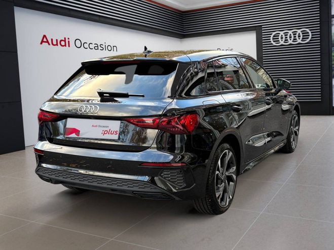 Audi A3 Sportback 35 TFSI Mild Hybrid 150 S tron Noir de 2023