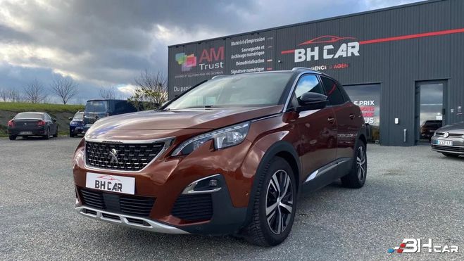 Peugeot 3008 GENERATION-II 1.6 BLUEHDI 120 GT LINE EA Marron de 2018
