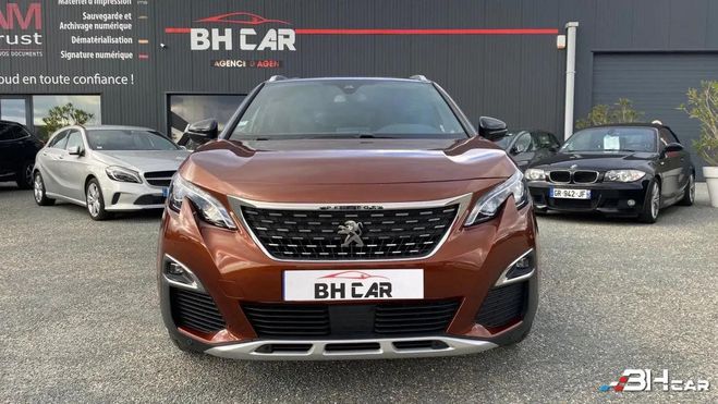 Peugeot 3008 GENERATION-II 1.6 BLUEHDI 120 GT LINE EA Marron de 2018