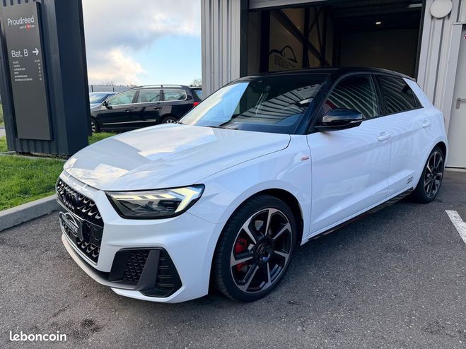 Audi A1 Sportback 40 TFSi 2.0 200ch S Line STron Blanc de 2020