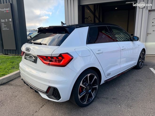 Audi A1 Sportback 40 TFSi 2.0 200ch S Line STron Blanc de 2020