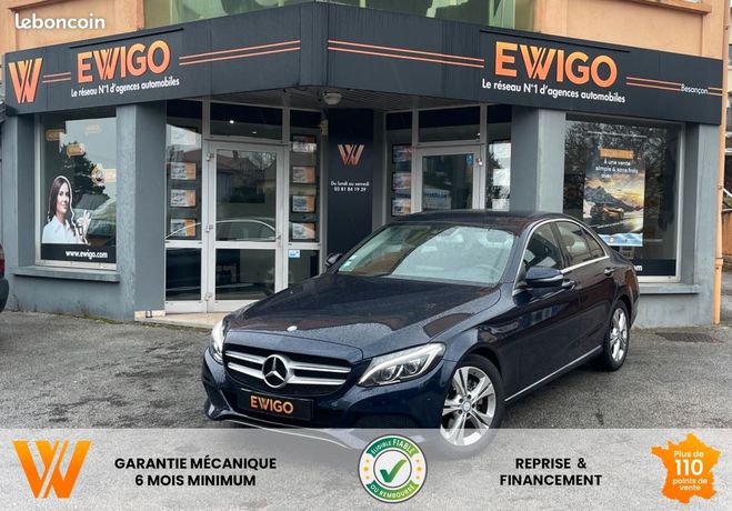 Mercedes Classe C 2.2 220 cdi 170 ch 9g-tronic executive Bleu de 2017