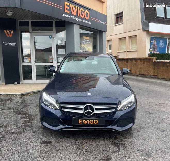 Mercedes Classe C 2.2 220 cdi 170 ch 9g-tronic executive Bleu de 2017