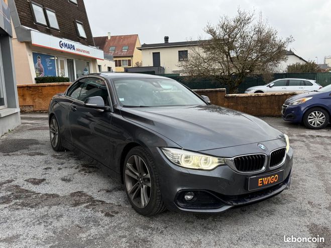 BMW Serie 4 cabriolet 3.0 430 d 260 ch sport m Gris de 2015