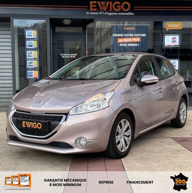 Peugeot 208 1.2 vti 82ch active entretien a jour ct  Rouge de 2013