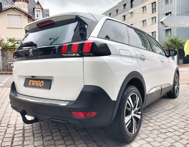 Peugeot 5008 generation-ii 1.5 bluehdi 130 allure sta Blanc de 2018