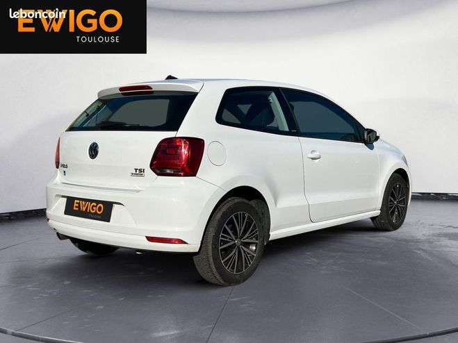 Volkswagen Polo 1.2 tsi 90 allstar bvm5 Blanc de 2016