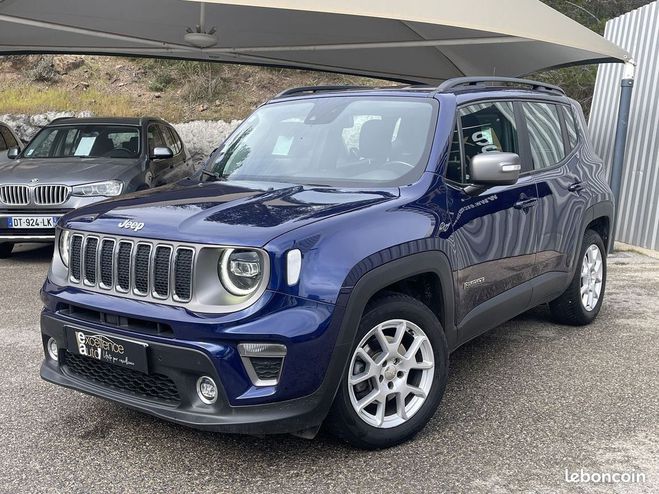 Jeep Renegade 1.3 GSE T4 150CH LIMITED BVR6 Bleu de 2019