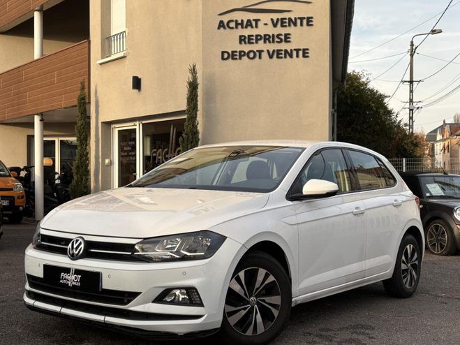 Cliquer pour voir la photo suivante Volkswagen Polo 1.6 16V TDI - 95 - BV DSG 7 VI Lounge Bu BLANC de 2020