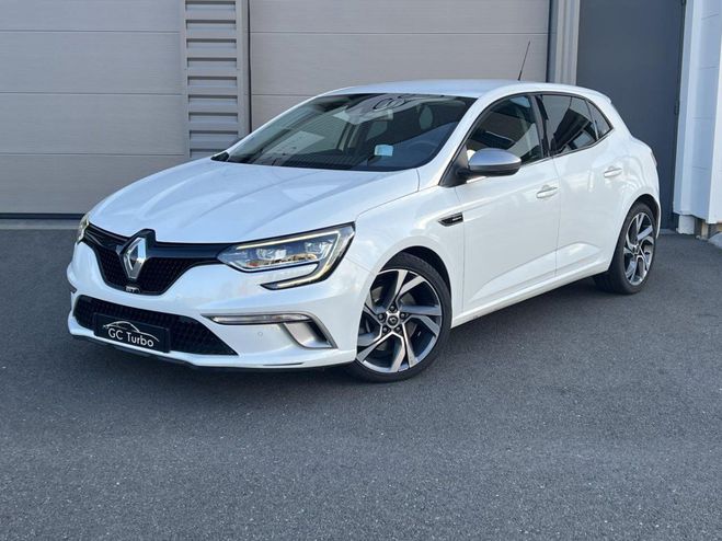 Cliquer pour voir la photo suivante Renault Megane IV GT 1.6 Energy TCe - 205 - BV EDC BLANC de 2018