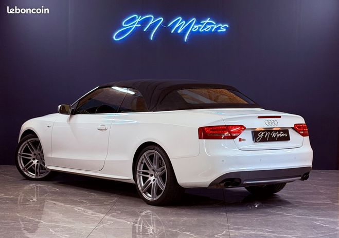 Audi S5 CABRIOLET 3.0 V6 TFSI 333 QUATTRO S TRON Blanc de 2011
