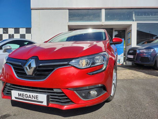 Renault Megane IV INTENS DCI ROUGE FLAMME NACRE de 2018