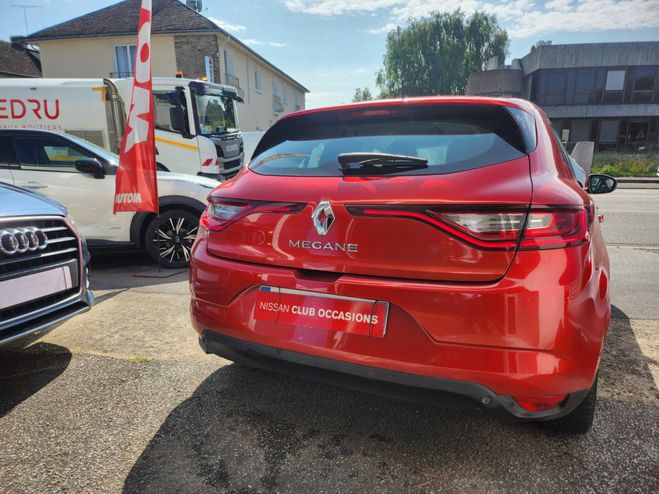 Renault Megane IV INTENS DCI ROUGE FLAMME NACRE de 2018