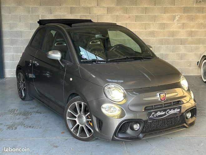 Abarth 500 Fiat C 595 LIGNE MONZA DECAPOTABLE CARPL Gris de 2016
