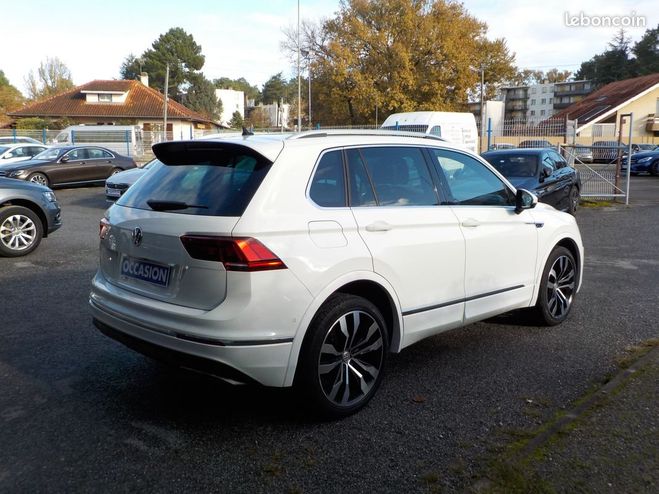 Volkswagen Tiguan BI-TDI 240ch 4MOTION DSG7 R-Line Blanc de 2018